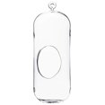 thumbnail image 1 of Hanging Glass Terrarium - 13" Lantern Planter - DIY Air Plant & Candle Holder - Clear Glass Vase for Home, Wedding, Office Decor - WGV HCH0513, 1 of 7