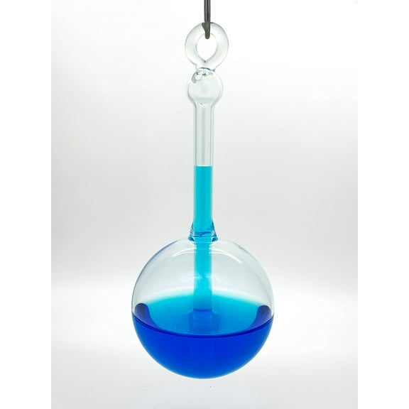 Hanging Goethe Weather Ball Barometer - 5" Tall Includes Hook