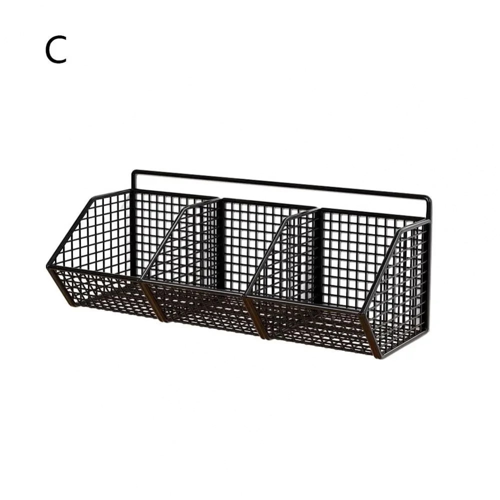 Hanging Grid Storage Rack Display Racks Panel Basket Multifunctional ...
