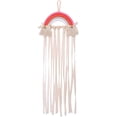 thumbnail image 1 of Hanging Hair Clips Hanger Headband Storage Organizer Macrame Bow Holder Wall Decor, Hair Bow Display for Baby Toddlers Kids, 1 of 7