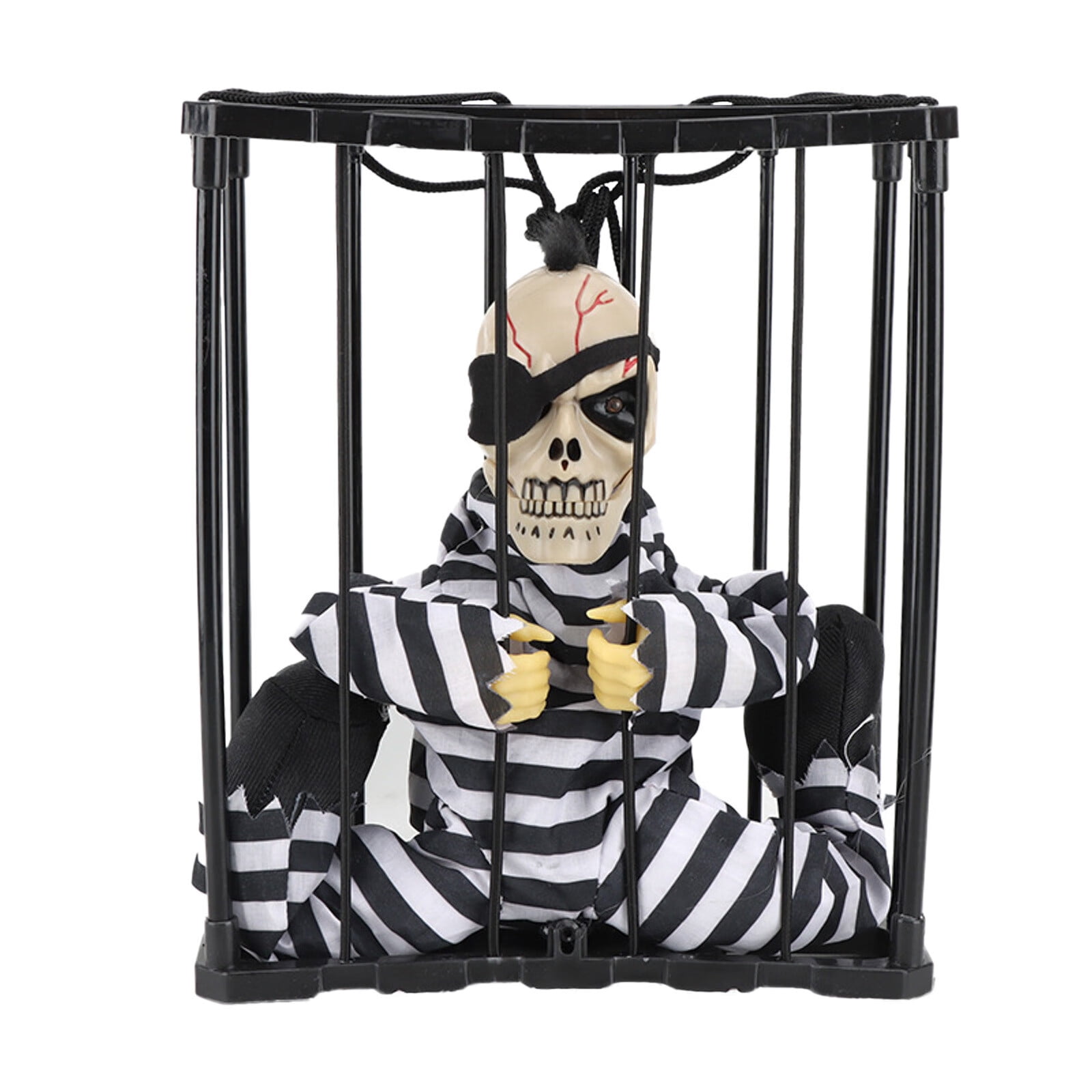 Hanging Halloween Decor Yelling Scary Animated Halloween Decorations