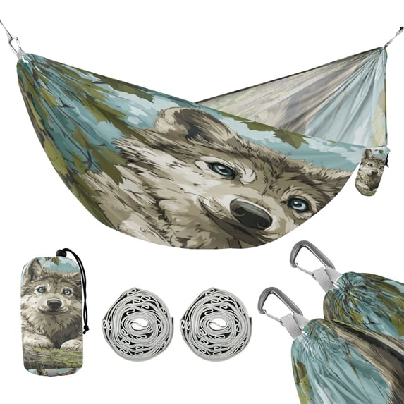 Hanging Hammock Portable Travel Camping For Outdooor Beach Camping Hiking Sitting in The Forest