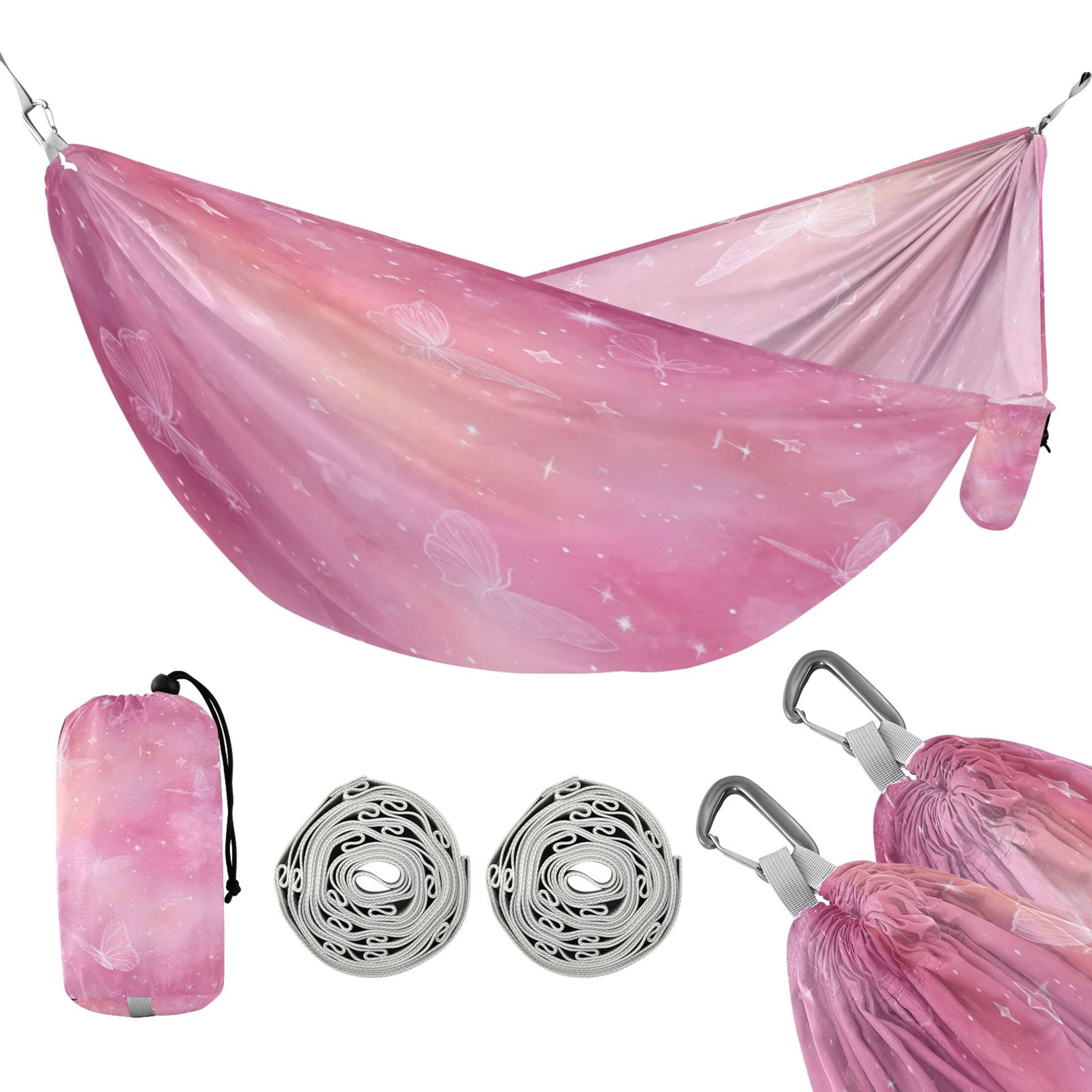 Hanging Hammock Portable Travel Camping For Outdooor Beach Camping Hiking Soft Background