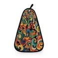 thumbnail image 1 of Hanging Hand Towels For Kitchen Bathroom Home Decor Lightweight Colorful Swirl, 1 of 6