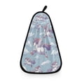 thumbnail image 1 of Hanging Hand Towels For Kitchen Bathroom Home Decor Lightweight Flying Unicorn Illustration, 1 of 6