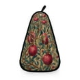 thumbnail image 1 of Hanging Hand Towels For Kitchen Bathroom Home Decor Lightweight Pomegranate Painting, 1 of 6