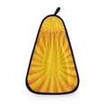 thumbnail image 1 of Hanging Hand Towels For Kitchen Bathroom Home Decor Lightweight Yellow and Orange Background, 1 of 6