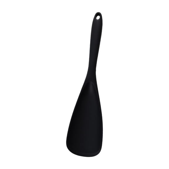 Hanging Hole One-Piece Heat Resistant Silicone Spoon Spatula, 11.5 Inch Seamless Non-Stick Scraping Mixing Tool, Bpa Free Baking Cooking Utensil, Flexible Integrated Spoonula for Batter Stirring