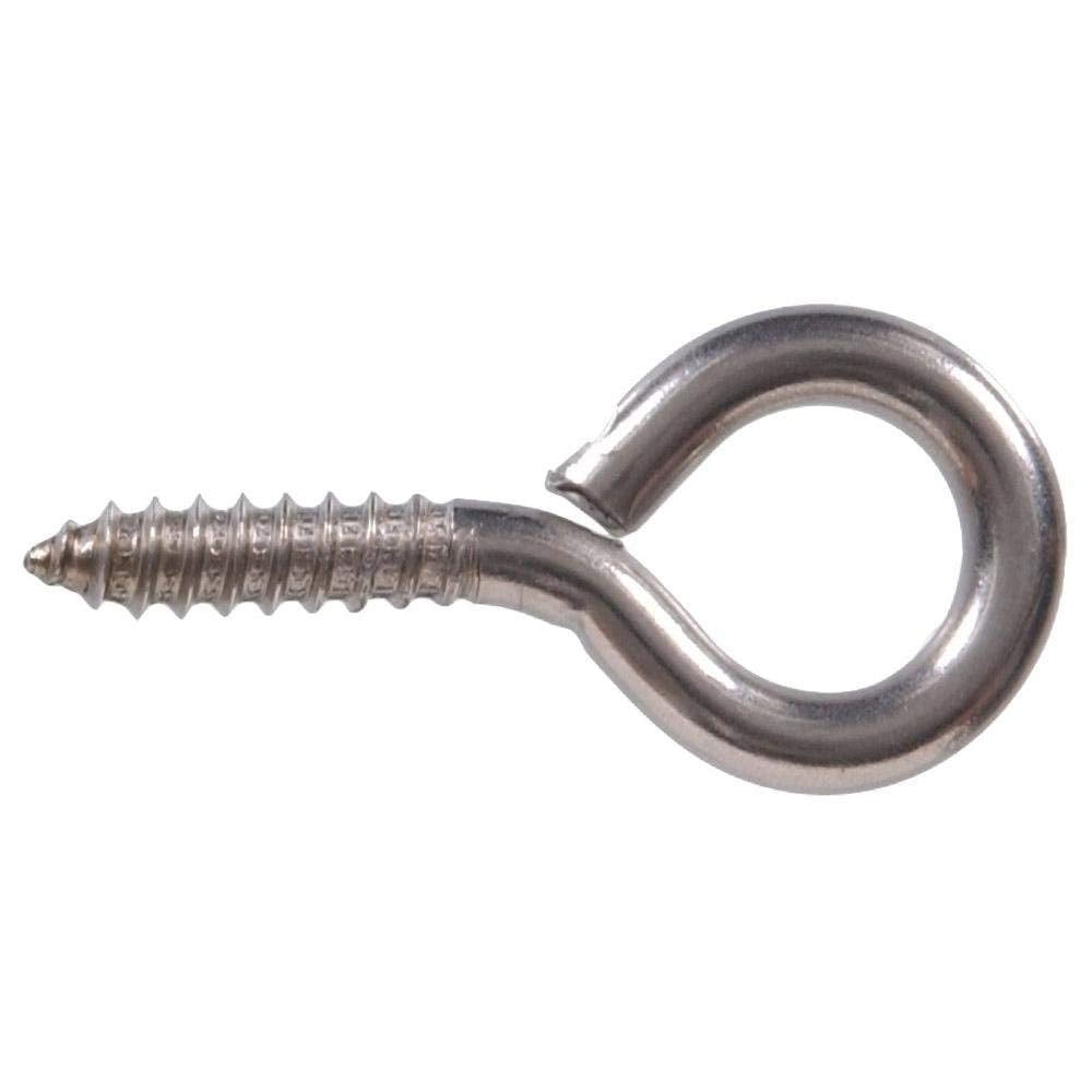 Hanging Hooks,Eyebolt,15/8 inches Stainless steel Heavy Duty Screw