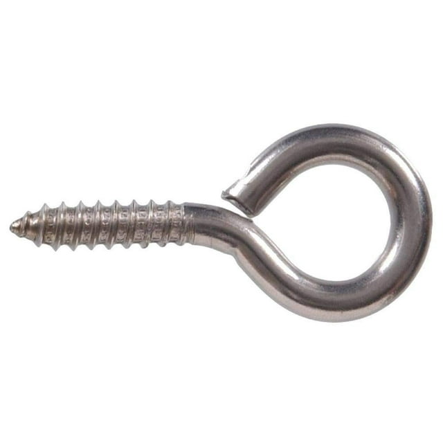 Hanging Hooks,Eyebolt,15/8 inches Stainless steel Heavy Duty Screw