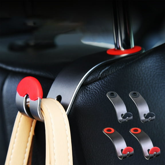 Hanging Hooks,Heavy Duty Hooks,Metal Car Hooks Car Seat Hooks Car Rear Interior Accessories Hooks Storage Hooks
