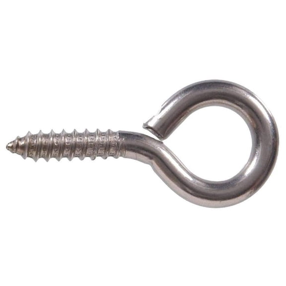 Hanging Hooks,eyebolt,stainless Steel Heavy Duty Screw(12pcs, silver)