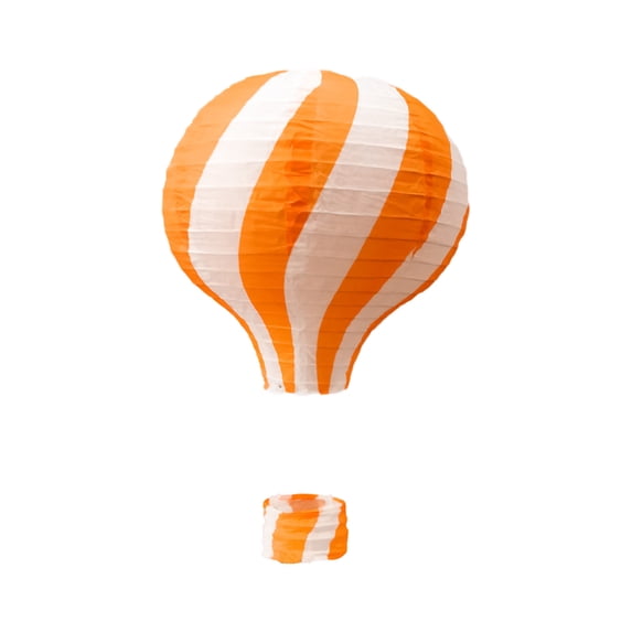 Hanging Hot Air Balloon Paper Lantern 18 Inches – 1Pc No Inflation Lantern Party Decoration for Birthday Wedding Christmas Classroom Retail Store Ceiling Decor Clearance