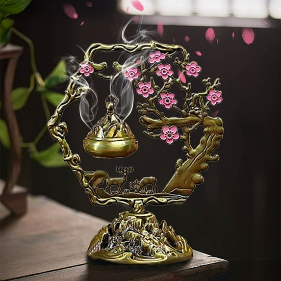Hanging Incense Burner Under 5 ! Yrmaups Decorative Incense Holder for Aromatherapy Meditation Yoga Home Decor Vintage Design Optimal Fragrance Diffusion Durable Alloy Construction