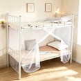 Hanging Insect Dust Proof Bed Canopy for Student Dorm, Bunk Bed, Single ...