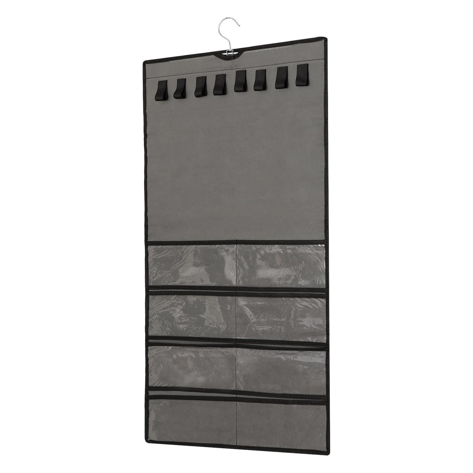 Hanging Jewelry Organizer, Jewelry Roll Gift Double Sided Women Earrings Display, Earrings Hanger Jewelry Holder for Wall Closet Watches Rings