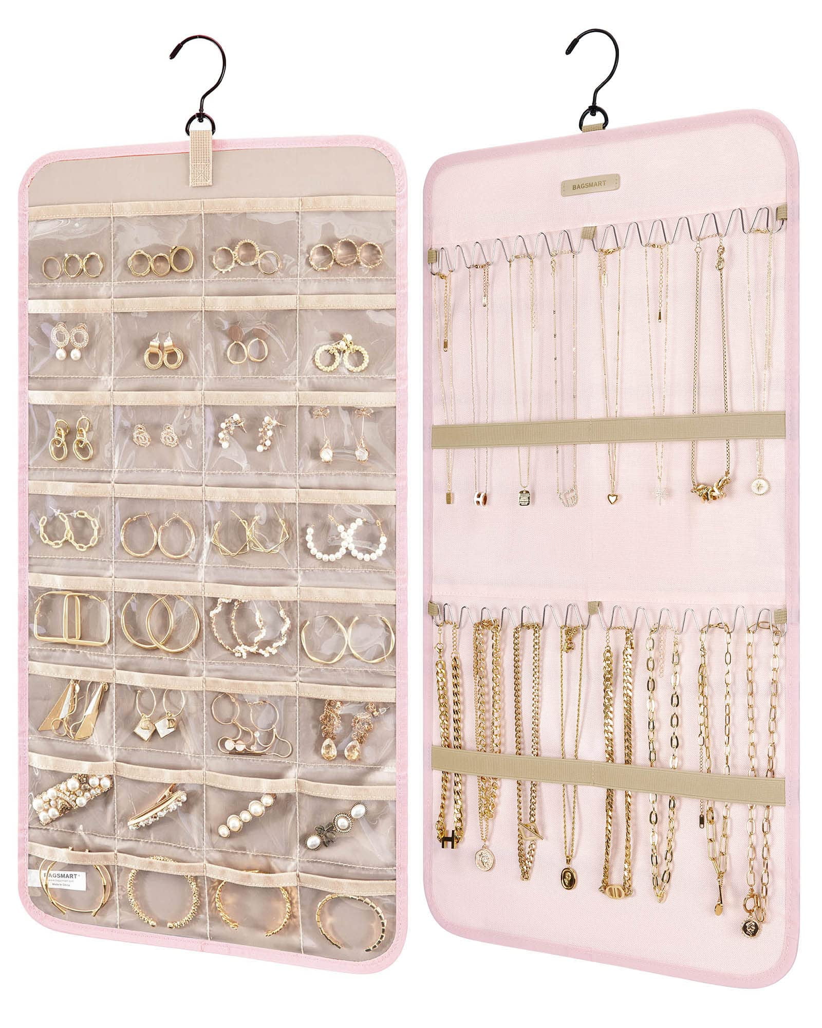 TISHITA Jewelry Organizer 168 Hole 168 Groove Clear Earring Display Stand Earring  Holder - Walmart.ca