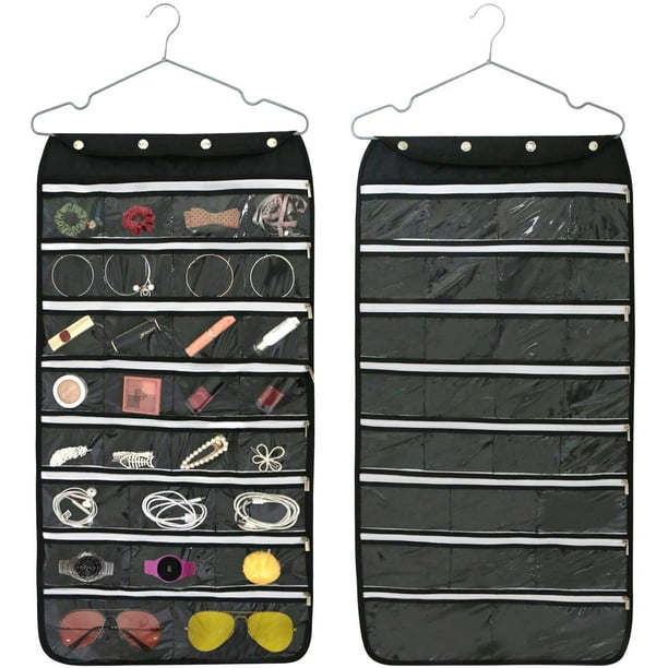 Hanging jewelry storage bags sale