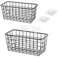Hanging Kitchen Baskets For Storage Adhesive Sturdy Small Wire Storage