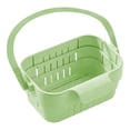 thumbnail image 1 of Hanging Kitchen Colander with Handle, Retractable Sink Drain Basket - Space Saving Strainer for Pasta Fruit and Vegetable Washing (Green), 1 of 9