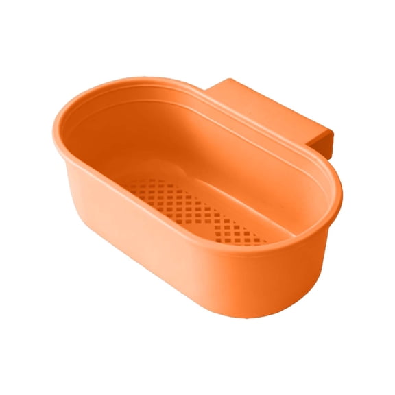 Hanging Kitchen Drain Strainer Multifunctional Hook Design Food Grade Material for Food Scrap Fruit Vegetable Sponge Storage