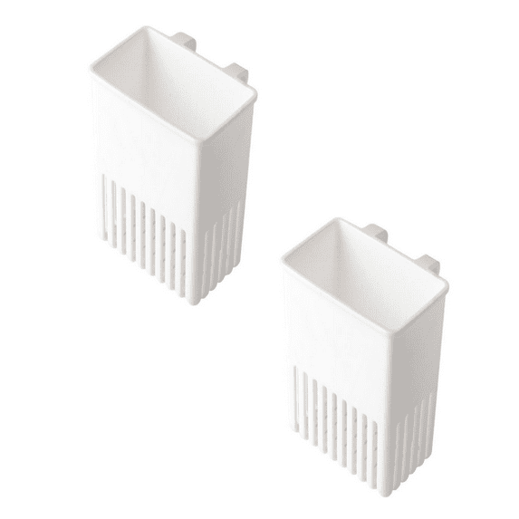 Hanging Kitchen Drying Rack for Counter & Dish Rack - Silverware Cutlery Drainer Organizer, Utensil Holder for Chopsticks, Spoons, Knives, Forks with Drainage Holes,B*2