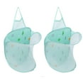 thumbnail image 1 of Hanging Laundry Hamper 2 Pack Mesh Laundry Basket Foldable Hamper Collapsible Dirty Clothes Hamper Wall Mounted Storage Bag, Mesh Hanging Laundry Hamper Basket, Over-The-Door Mesh Hamper, 1 of 8