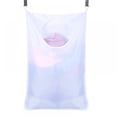 thumbnail image 1 of Hanging Laundry Hamper Bag Behind Door,Durable Oxford Cloth Dirty Clothes Basket Wall Mount Haning Behind Door,Space Saving,with Free 2 Stainless Steel Hooks and Suction Cup Hooks, 1 of 2