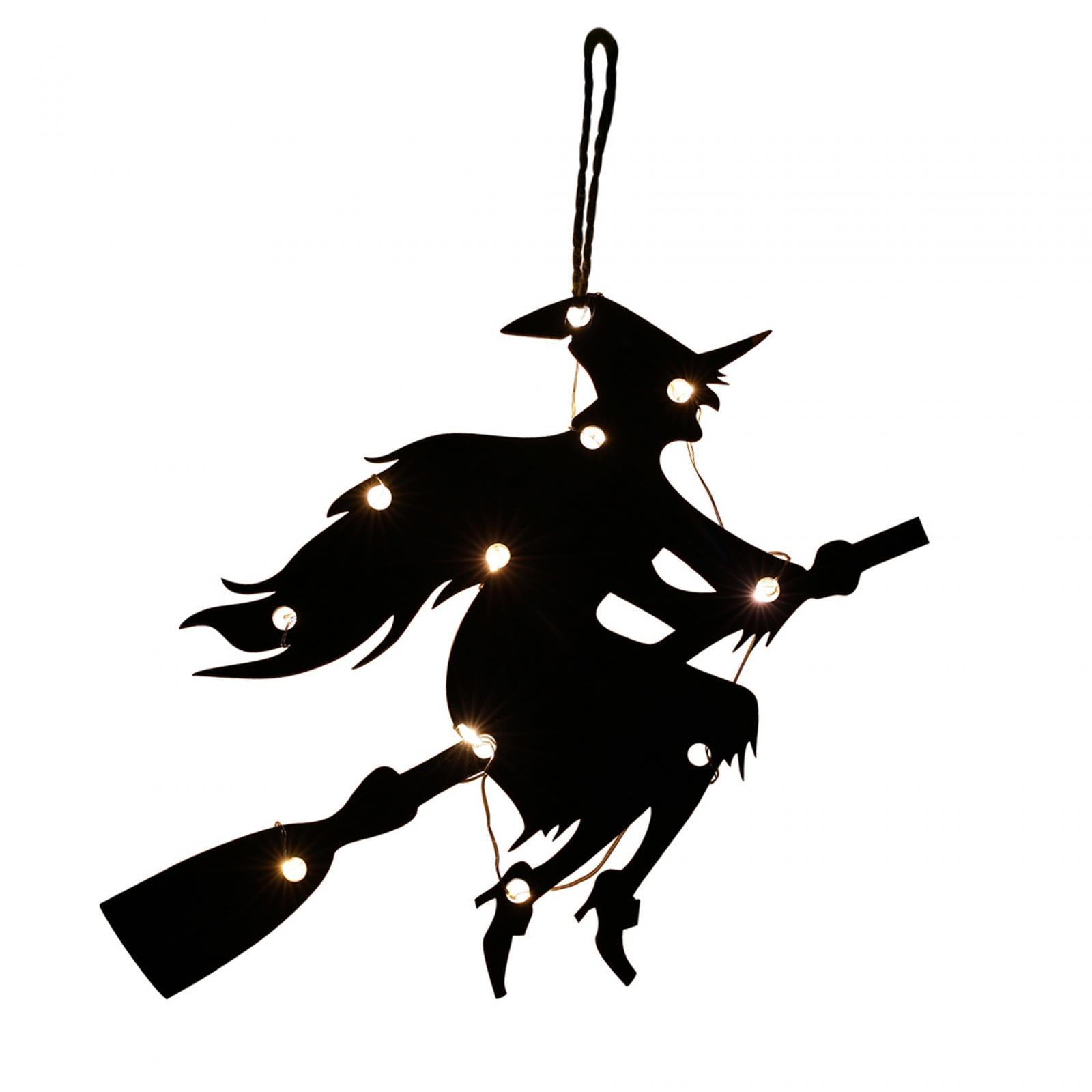 Hanging Light up Holiday Ornament Halloween Lighted Window Decoration