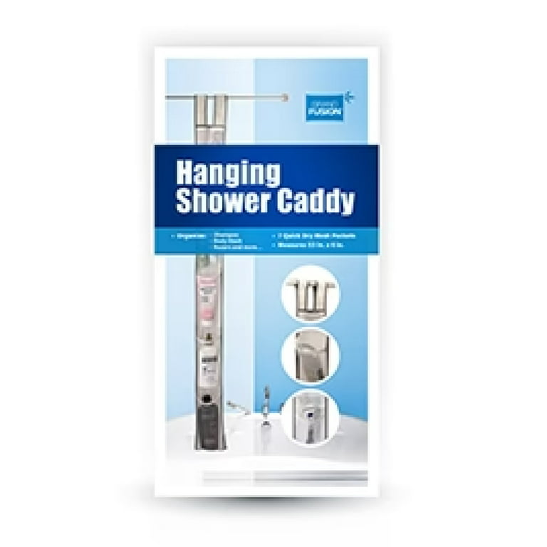 Hanging shower caddy - With large mesh pockets