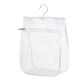 thumbnail image 1 of Hanging Mesh Storage Bag with Metal Hook and Zipper, Breathable Mesh Clothes Pin Peg Bag, Multi‑Purpose Hanging Organization for Laundry Balcony Home Apartment Camping and Travel, 1 of 5
