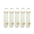 thumbnail image 1 of Hanging Mesh Storage,Potato & Onion Bags - Large Reusable Net Produce Bags(Beige,5PCS), 1 of 6