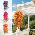 thumbnail image 1 of Hanging Morning Glory Artificial Flowers,Precisetrue Hanging Flowers,UV Resistant Wall Hanging Faux Petunias Flowers with Vines,Realistic Artificial Hanging Flowers,Perfect Home Garden Decoration, 1 of 9