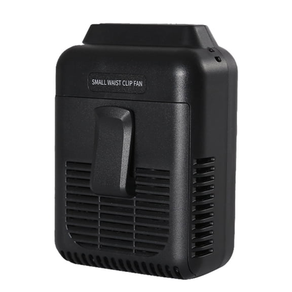 Hanging Neck Waist Clip Fan Outdoor Wearable Portable Fan 3 Gear Speed USB Rechargeable Fan Mobile Power