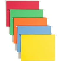 Hanging Organizer File Folders for Efficient Filing, 1 Pc Standard Hanging File Folders, Designed for Bulky Files, Filing Cabinet, Adjustable Tabs, 11.77x9.25 Inch, Multicolor