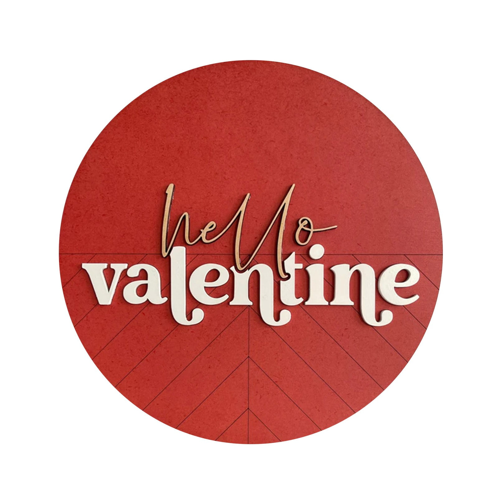 Hanging OrnamentsHappy Valentines Day Front Door Decor Sign