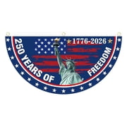 Hanging Outdoor Decor, Outdoor Wall Decor, Fourth of July Party Supplies, American 250Th Anniversary Flag, 1 Pc, Star Spangled Design