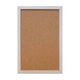 thumbnail image 1 of Hanging Photo Display Board for Home Office Wall Decor, Cork Memo Board with Seamless Hooks and DIY Frame Design for Personalize Photos, Notes, and Certificates, 1 of 5