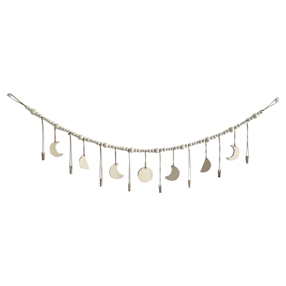Hanging Photo Display Decorative Bohemian Wall Decor for Nursery Rustic Wall