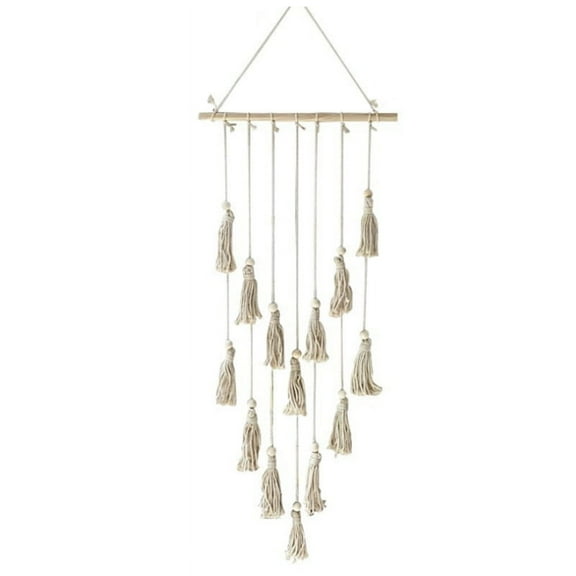 Hanging Photo Display Wall Decor, Wall Hanging Boho Room Bedroom Decor, Photo Frame Collage Board with Lamp Clip