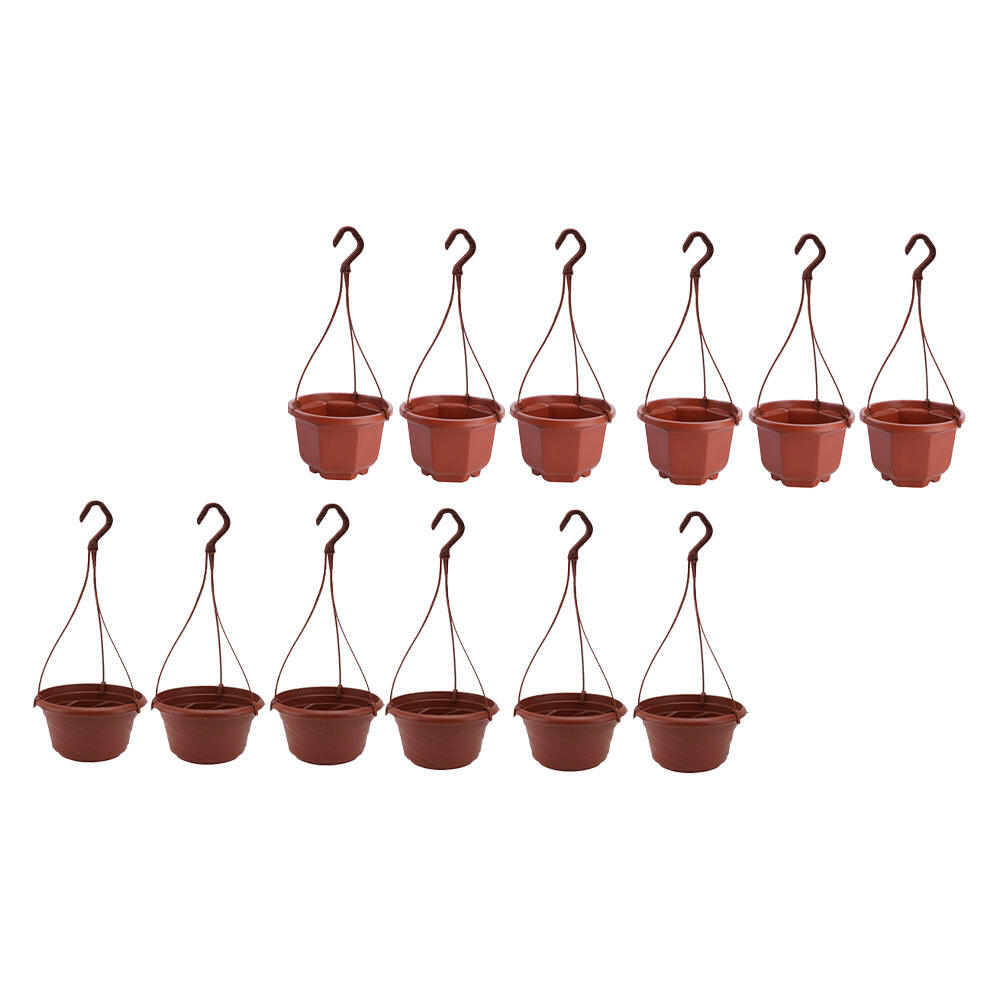 Hanging Planter Pot Plastic Plant Basket Railing Plants Baskets Pots