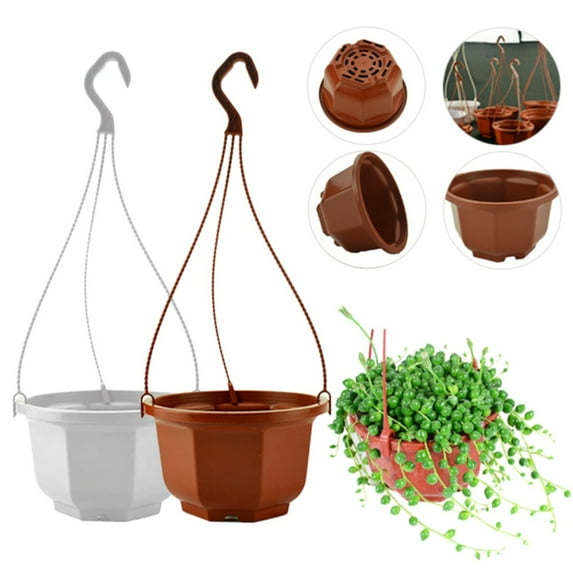 Hanging Planters for Indoor Outdoor Plants, Colorful Garden Flower Plant Pot Container,Hanging Plant Baskets for Outdoor Indoor Plant Garden Clearance Sales