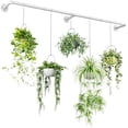 thumbnail image 1 of Hanging Planters for Indoor - 70in White Metal Rod Plant Hangers (Pot & Plant Not Included), 1 of 6