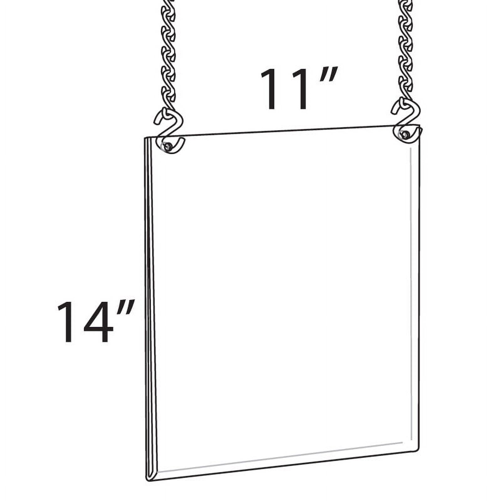 Azar 14" x 11" Hanging Poster Frame 4/Pk 172710