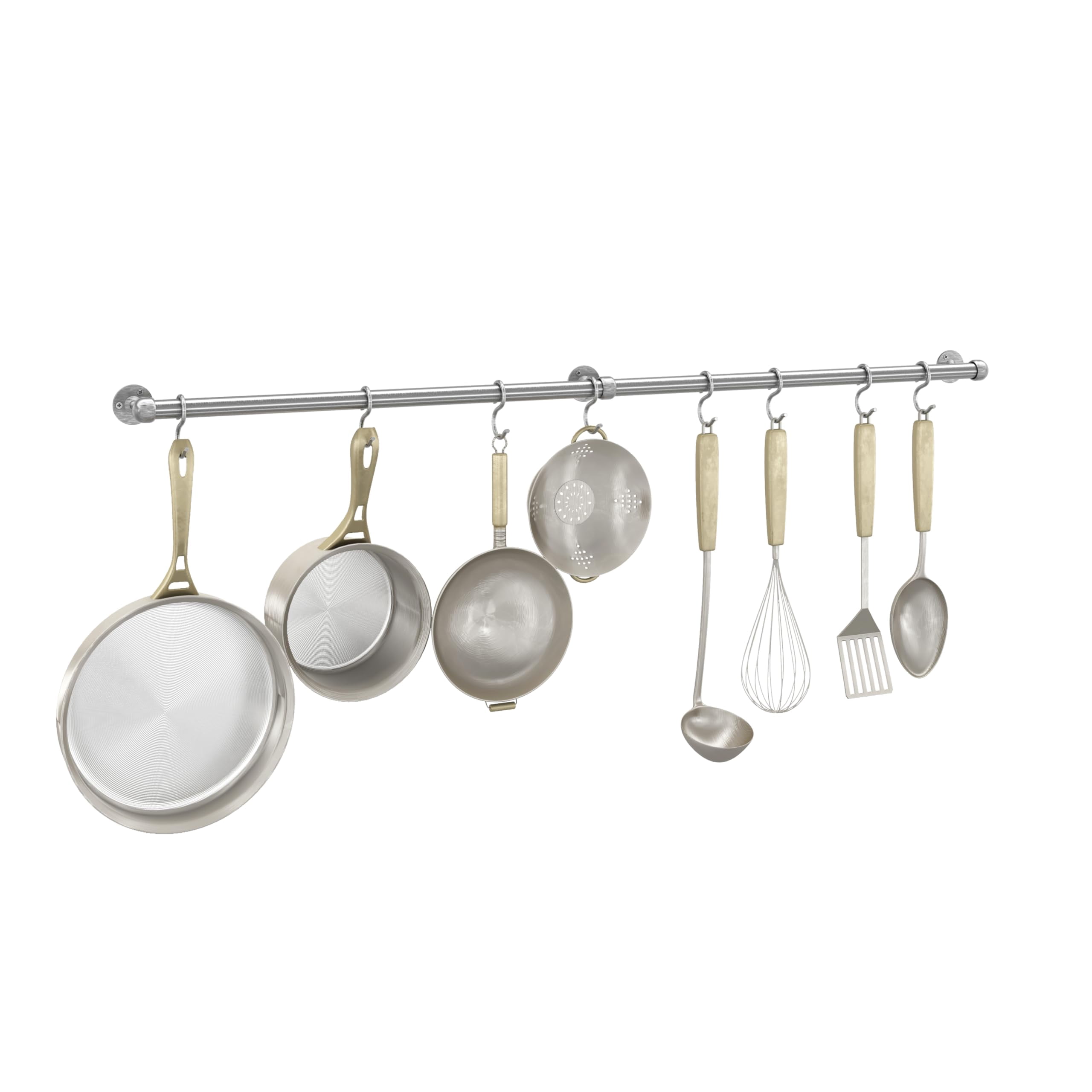 Hanging Pot Rack Hanger, Pot and Pan Hanger Pot Rack Wall Mounted ...