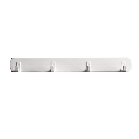 Hanging Rack with 4 Hooks Stick on Wall Strong Stickiness Not Easy to Fall
