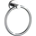 thumbnail image 1 of Hanging Ring Round Towel Rack Mounted Ring Towel Hand Towel Stainless Steel Towel Hanger Bathroom Accessories Wall Mount Chrome Finish 1 (Color : 1) (Color : 2), 1 of 5
