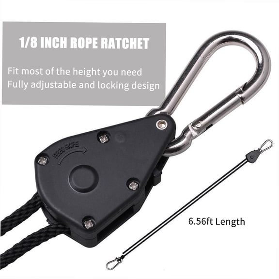 Hanging Rope,Duty Tie Down Ratchet 1/8 Inch Tie Down Rope Adjustable Heavy Duty Heavy Duty Tie 150lb Inch Adjustable Heavy 1/8 Inch Adjustable Clip 150lb Adben Clip Er 150lb Rookin Dsfen