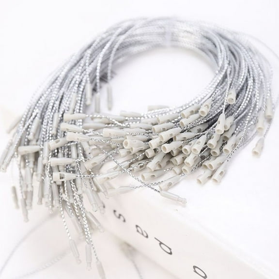 Hanging Ropes String 100Pcs Quality Plastic Snap Fastener Wear Resistant Christmas Ornaments Handicraft Production