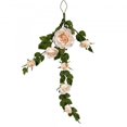thumbnail image 1 of Hanging Rose Cascade Garland 58" - Blush, 1 of 1
